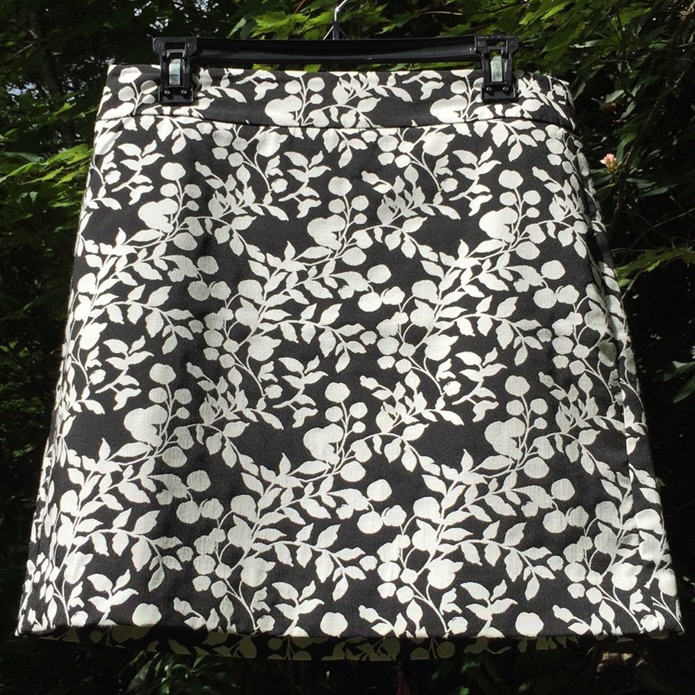Black and white skirt in like new condition